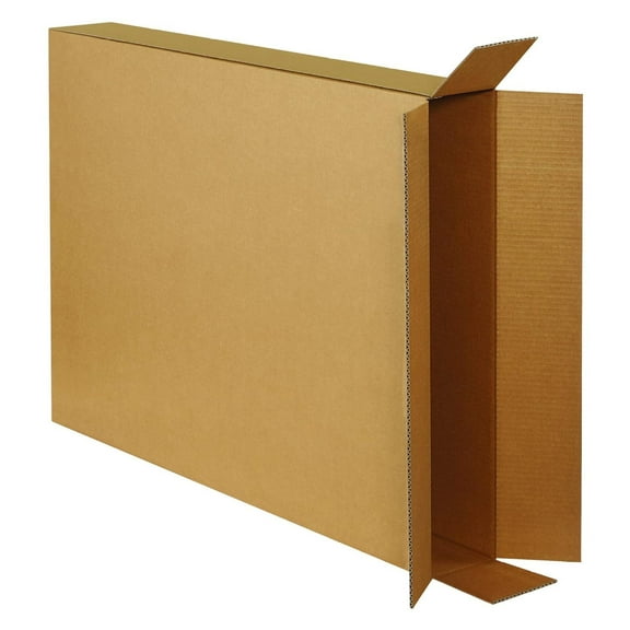 28538FOLMS Side Loading Moving Boxes, 28"L x 5"W x 38"H, (Pack of 20)