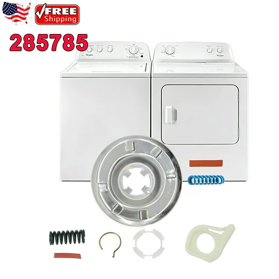 285785 Washer Clutch Assembly Kits Fits for Ken-more Whirlpool Roper Washing Machine