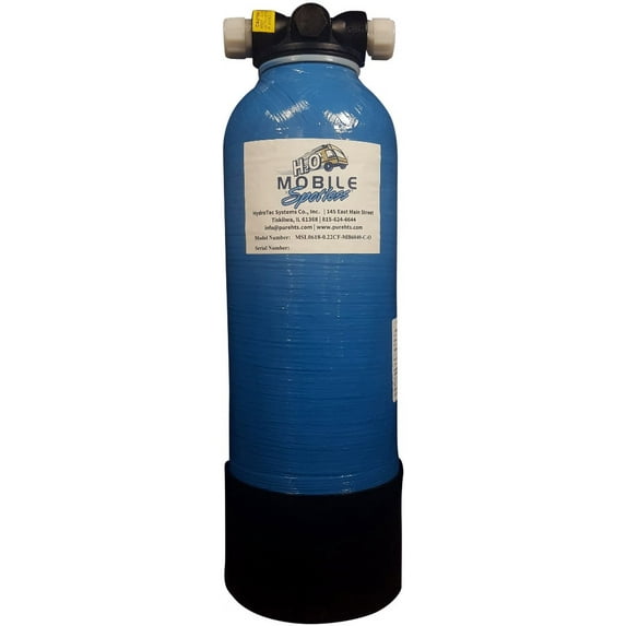 2860 grain Mobile Spotless--Spot Free Rinse Water Demineralizer / Deionizer