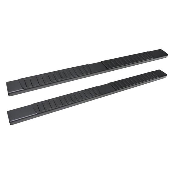 2871275 7 in. R7 Series Cab Length Black Running Boards for Chevy Silverado 1500 2019