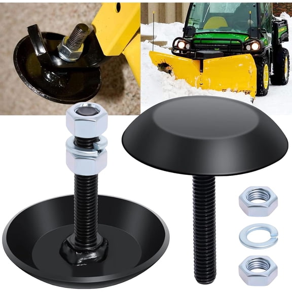 2873423 Snow Plow Blade Heavy Duty Skid Shoes Compatible with Polaris Ranger Razor Sportsman Magnum ATV/UTV Replace 2877245