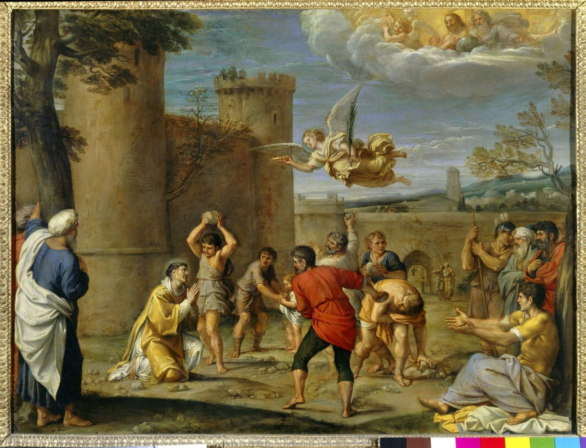 2879 Annibale Carracci (1560-1609) Italian School Canvas Art - (36 x 24)
