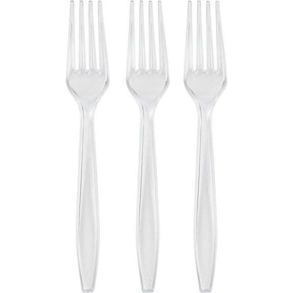 288 Count Bulk Pack Clear Forks Only