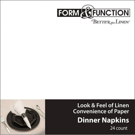288/Case Bulk White Better than Linen Dinner Napkins