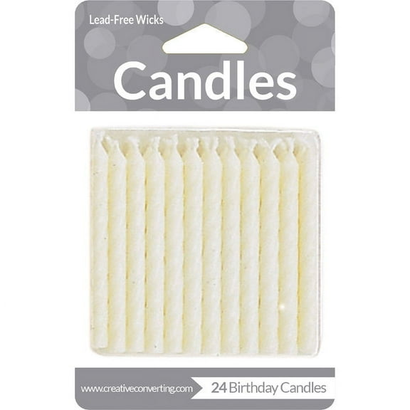 288 Count Bulk Pack White Candles