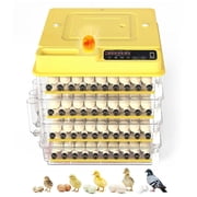 288 Egg Incubator, Large Poultry Hatcher with Fully Automatic Turning and Humidity Control for Chicken, Ducks, Quail, with Temperature Display