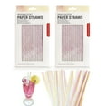 thumbnail image 1 of 288 Pc Kikkerland Paper Straws Biodegradable Food Safe Iridescent Holographic, 1 of 4