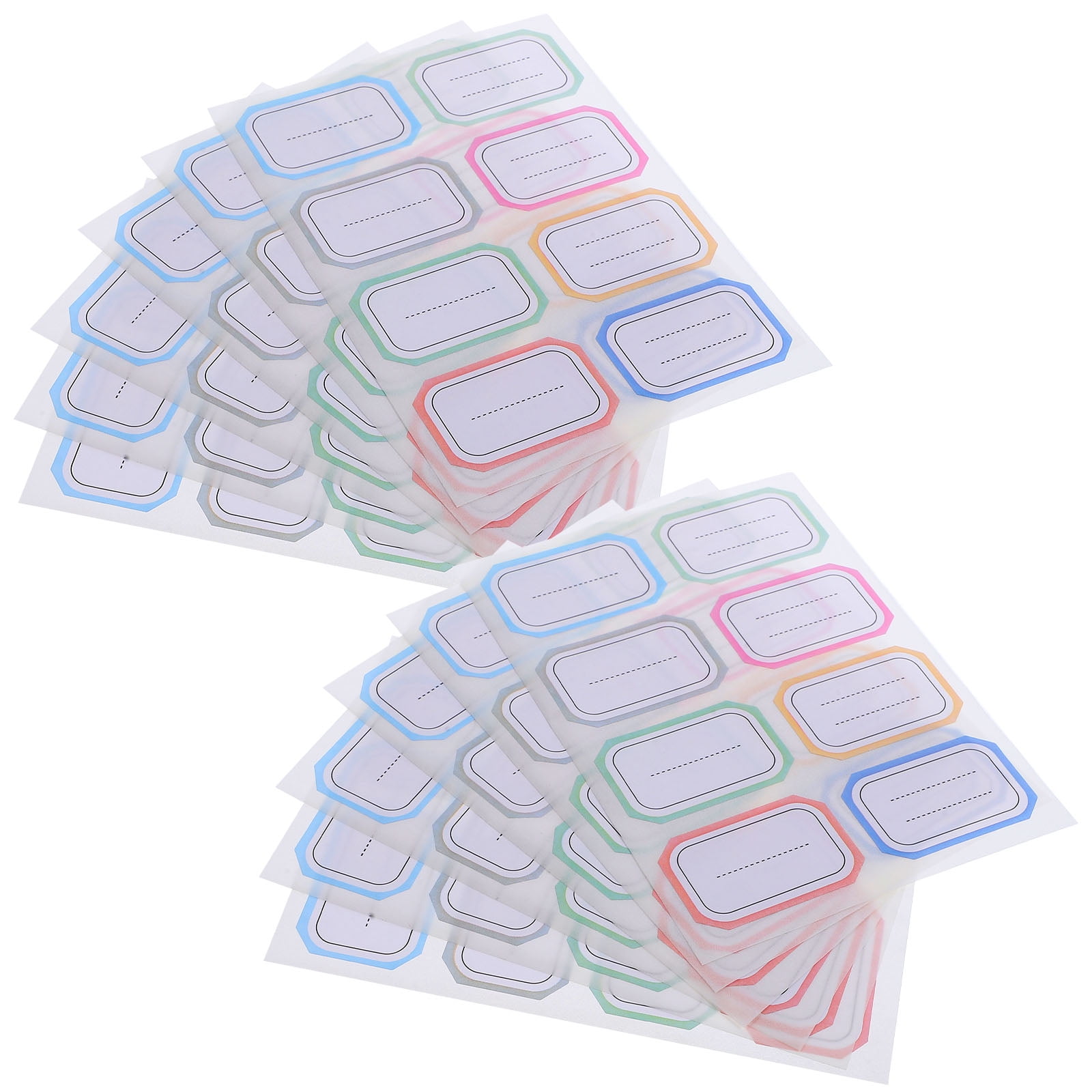 288 Pcs Handwritten Label Sticker Office Supllies Erasable Labels for