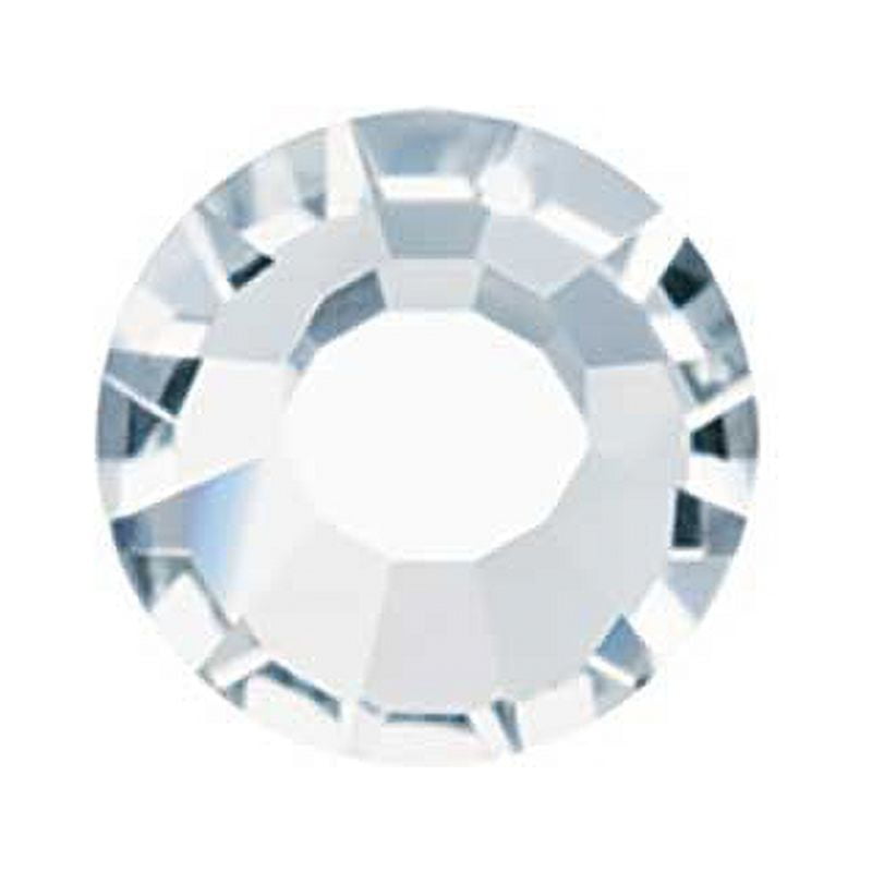 288 Pieces (SS34, 7.2mm) Crystal | Preciosa Viva12 Round Crystal Flatback Rhinestones