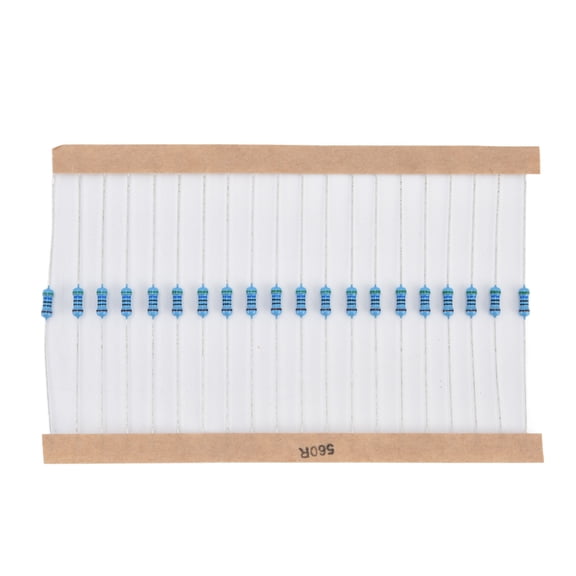 2880-Piece Metal Film Resistor Assortment Kit, 144 Values 1 Ohm to 1 milliohm , 1/4W Tolerance for DIY Electronics Projects