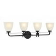 thumbnail image 1 of Kaitlen 4-Light Bathroom Vanity Light in Coal, 1 of 2