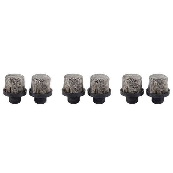 288716 Airless Paint Sprayer Inlet Strainer, 6Pcs 3/4 Inch Replacement Inlet Strainer Screen for Airless Sprayer Painter