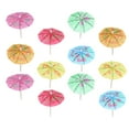 288pcs Practical Cocktail Paper Umbrella Cocktail Picks Coctail Decor