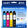 thumbnail image 1 of 288xl ink Cartridge Compatible for Epson ink 288 288XL for Expression Home XP-440 XP-446 XP-330 XP-340 XP-430 Printer(4 Pack), 1 of 8