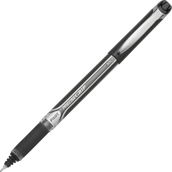28901 Pilot Precise Grip Needle Rollerball Pen, Black, Bold Tip, Pack Of 3