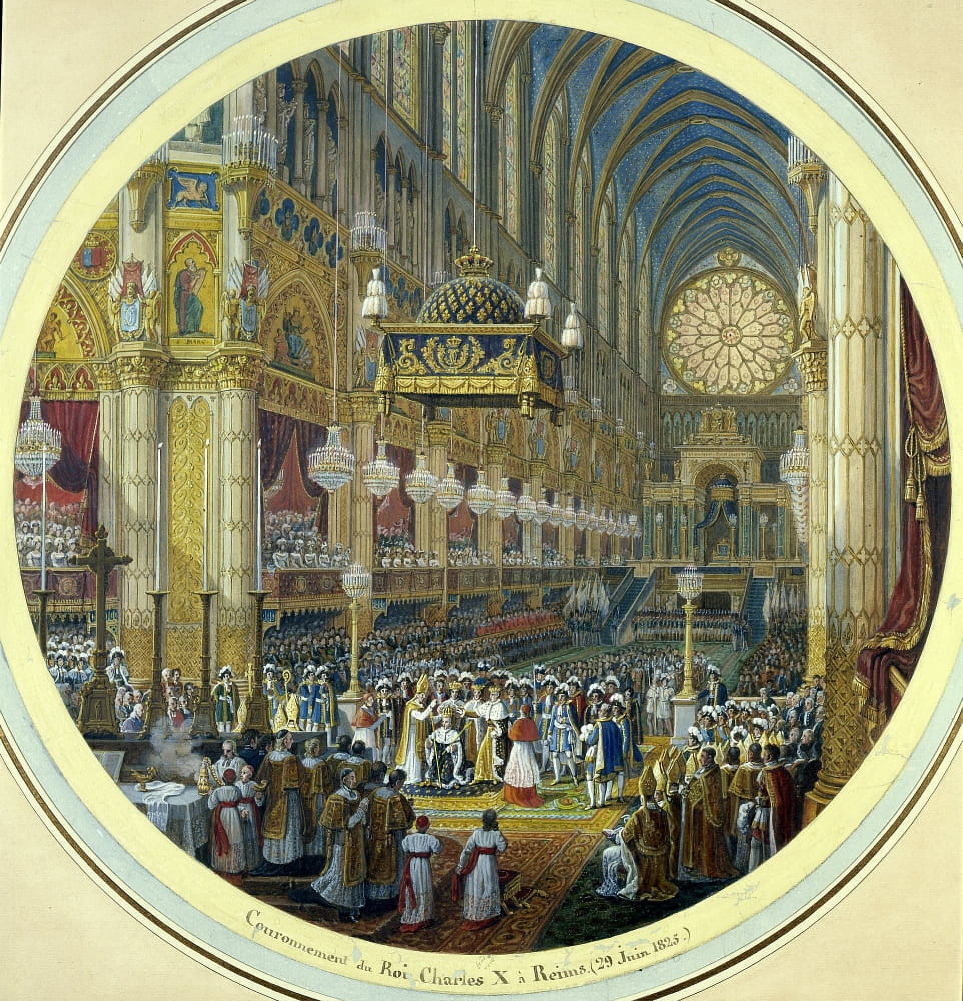 2895 Jean Charles Develly (1783-1849) French School Canvas Art - (24 x 36)