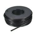 thumbnail image 1 of 28AWG Silicone Ribbon Cable 2Pin 28 Gauge Flat Cable Silicone Wire 7.5m/24.6ft Black Stranded Tinned Copper Wire, 1 of 6