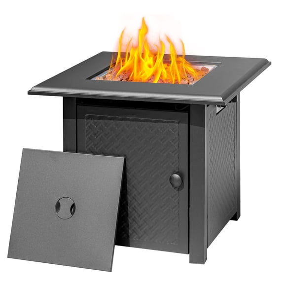 28INCH Propane Fire Pit for Patio,Garden, Outdoor, Gas Fire Pit