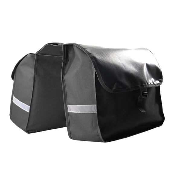 28L Bicycles Panniers Tail Rear Bag Bikes Luggage Carriers Bag Panniers Rack Bag Saddles Bag with Watertight Rain Cover