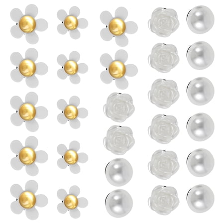 28PCS Beach Bag Accessories Charm Beautiful Bogg Bag Decoration Accessories Decorative Beach Bag Charm Elegant Bag Charm Inserts Easy to Use for Beach Tote Bag