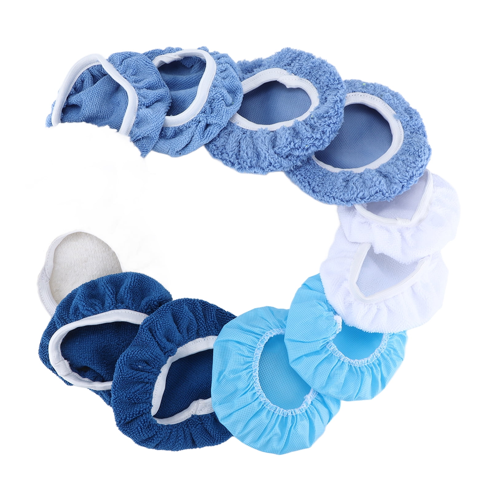 28Pcs Buffer 4 Materials Polishing Waxers Pads for Car