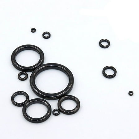 28Pcs Ceramic Fishing Rod Wire Ring High Quaility O Ring Size 2#-30# Eye Ceramic Ring Different Size Tip Repair Kit Fishing Tool