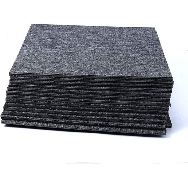 28Pcs Self Adhesive Carpet Tiles 20” x 20” 0.16” Pile Height Commercial