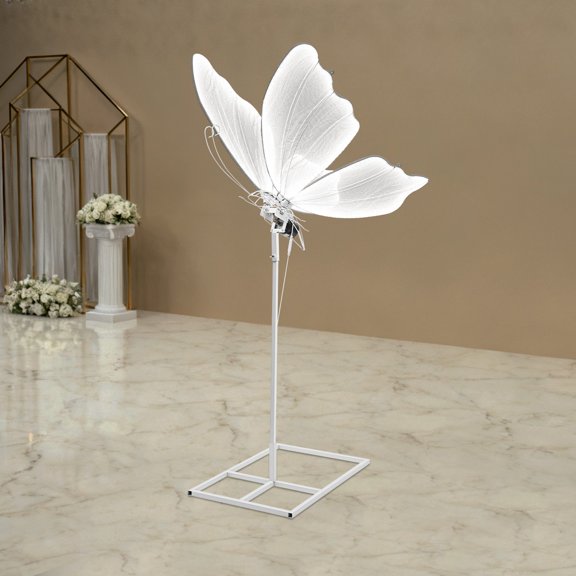 28W Floor Lamp Wedding Electric Butterfly Floor Lamp LED Standing Lamp YS-68KTYZ