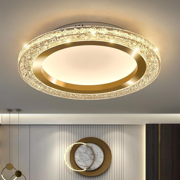 28W  LED Flush Mount Ceiling Light 12inch Modern Round Ceiling Light Fixture 3000K-6000K Super Bright Circle Ceiling Lamp for Bedroom Kitchen Bathroom Entryway Hallway Stairwell