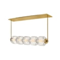 thumbnail image 1 of 28W Led Linear Chandelier In Glam Style-8 Inches Tall And 46.75 Inches Wide Hinkley Lighting Fr41465lcb, 1 of 7