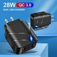 28W USB Charger For Fast Adapters for Chargers Fast Charge Phone
