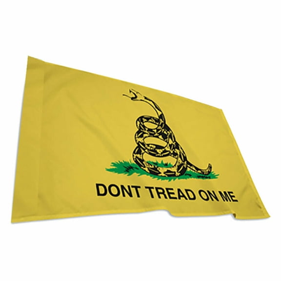28X40 GADSDEN DON'T TREAD ON ME Premium Flag 2.5 X 5 FT Pole Sleeve Banner
