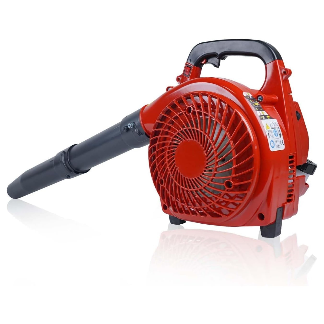 28cc 1.1-HP Gas Backpack Leaf Blower, 2-Cycle Engine, 490 CFM Airflow, 280 MPH Wind Speed, High-Powered Clearing with Ergonomic Harness System