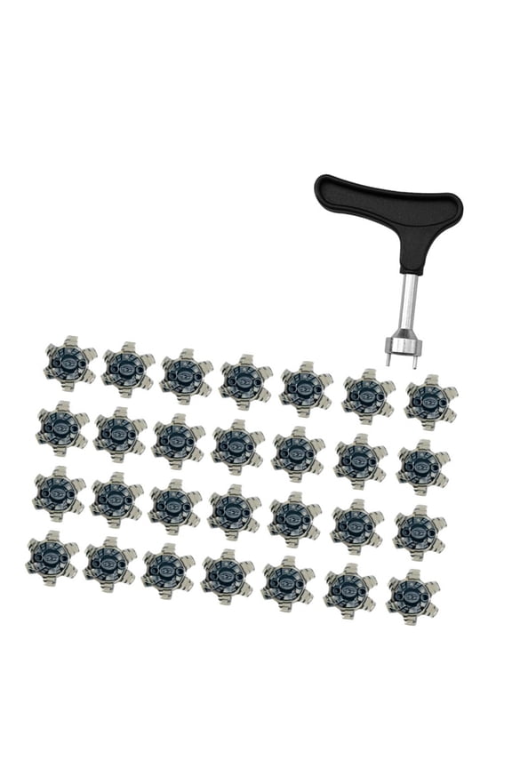 28lots Light weight Golf Shoe Spikes Waterproofed Golf Shoe Spikes Replacement Golf Sneakers Outdoor Golfing Footwear