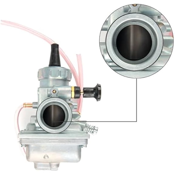 28mm Carburetor Replacement for YFS200 1988-2006 TTR125 2000-2004 YZ80 1981-2001, Smooth Idle, Easy Start