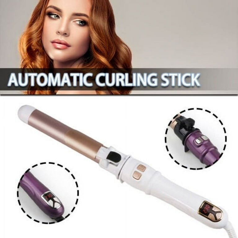 28mm Rotating Electric Curling Iron Automatic Hair Curler Big
