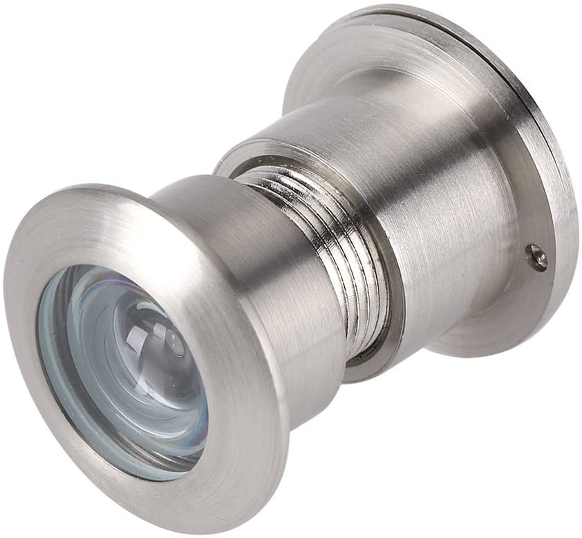28mm Wide Viewing Angle Peephole, Resin Lenses Zinc Alloy AntiTheft