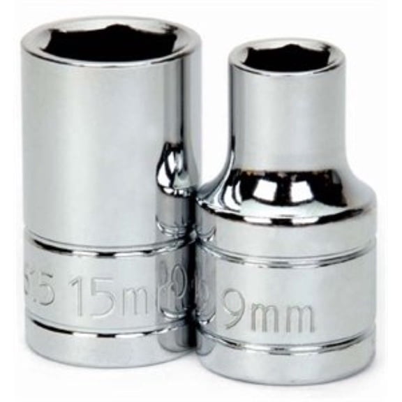 28mm x 1/2" Drive 6 Point Shallow Supertorque Socket, Chrome Finish. Not Suitable For Impact Use. Williams # JHW32528
