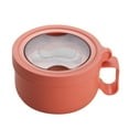 thumbnail image 1 of 28oz Soup Bowl with Handle - Large Capacity, Food Grade BPA Free, Heat Insulated Lunch Box for Soup and Instant Noodles, 1 of 7