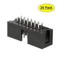 thumbnail image 1 of 28pcs 2x7 14-Pin 2.54mm Pitch Straight Box Header Connector IDC Male Sockets, 1 of 4