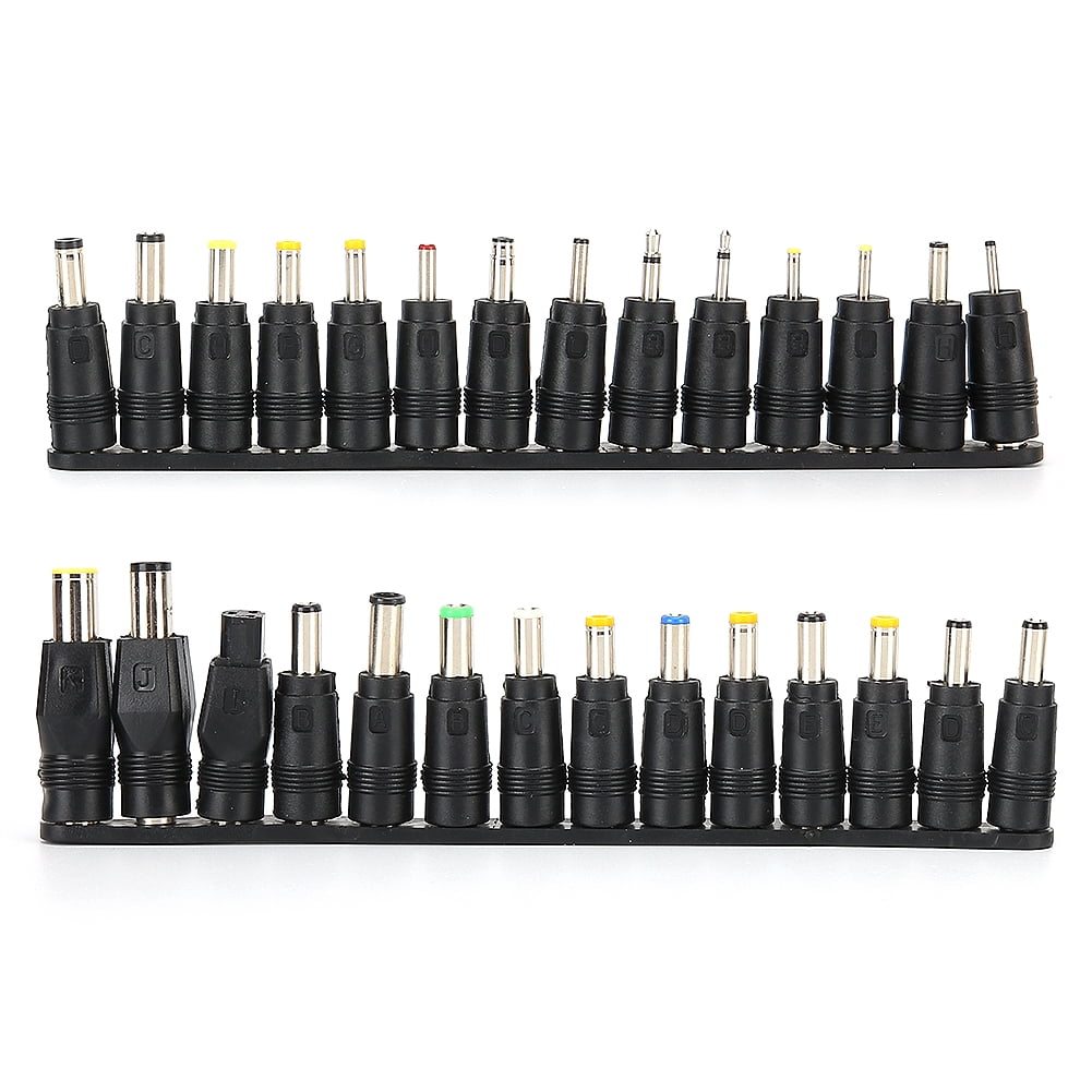 28pcs DC Power Adapter Tips 5.5x2.1mm Female Universal Charging ...