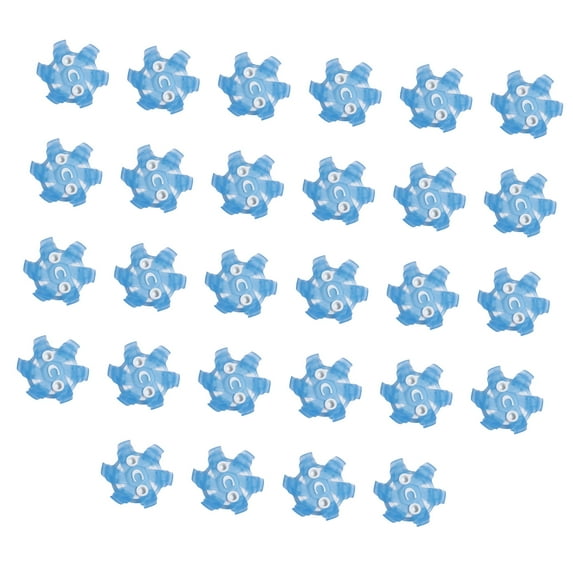 28pcs Golfs Cleats Plastic Spikes Nonslip Grip Fastly Twist Shoe Spikes Replacement Golfs Trainings Aid