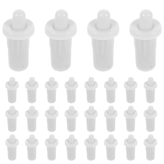 28pcs Spring Loaded Cabinet Repair Pins Telescopic Cabinet Door Damper Connectors Replacement Window Shutters Exterior Spring Pins