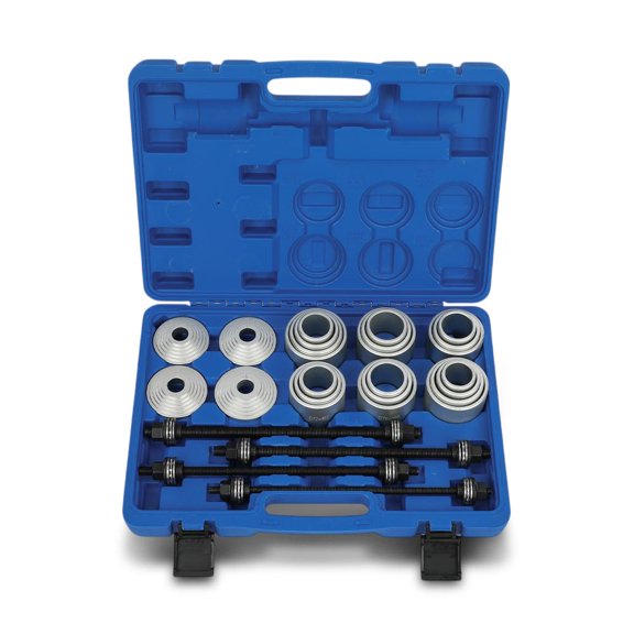 28pcs Universal Press Pull Sleeve Kit Remove Install Bushings Bearings Seal Tool