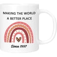 thumbnail image 1 of 28th Birthday Gifts Ideas, 28th Birthday Decorations for Her Him Women Men, 1997 Turning 28 Year Old Birthday Coffee Mug Cup, 11oz, 1 of 5