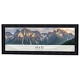 thumbnail image 1 of 28x11 Frame Black Passaggi Solid Wood Picture Frame Width 1.5 Inches | Interior Depth 0.5 Inches |, 1 of 8