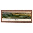 thumbnail image 1 of 28x11 Frame Brown Farmhouse Solid Wood Picture Frame Width 1.5 Inches | Interior Frame Depth 0.5, 1 of 8