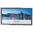 thumbnail image 1 of 28x13 Frame Brown Bamboo with Dark Coffee/Walnut Finish | Solid Wood Picture Frame Width 0.75, 1 of 8