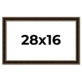 thumbnail image 1 of 28x16 Frame Gold Antique Vintage Sold Wood Picture Frame | 1.75 Inch Moulding Width | Interior, 1 of 8
