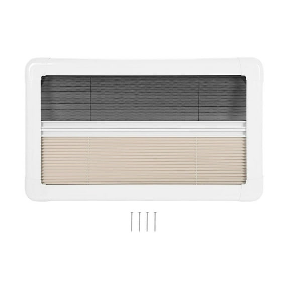 28x16inch Motorhome RV Windows Interior Shade Blinds Screen UV Protection For Camper Van Caravan
